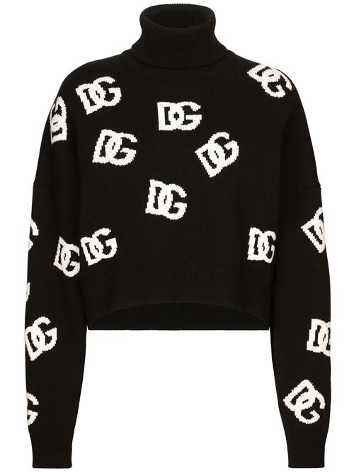 Maglione con logo Dolce & Gabbana | FXW11TJCVYXN0004